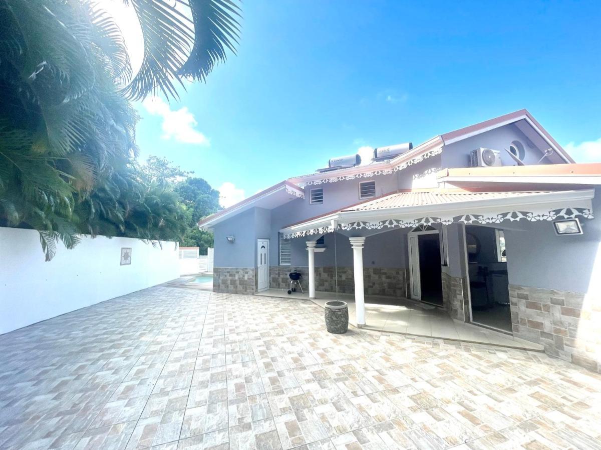 Les Appart Villa Sunbay Caraibes Avec Piscine Privative Vue Mer Et Montagne Le Francois Bagian luar foto
