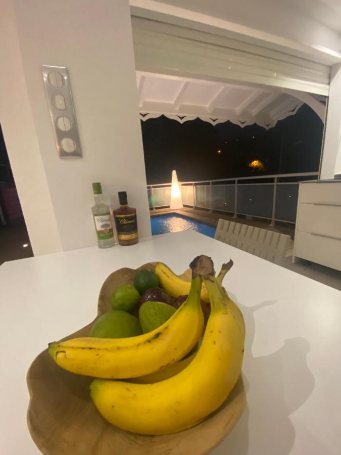 Les Appart Villa Sunbay Caraibes Avec Piscine Privative Vue Mer Et Montagne Le Francois Bagian luar foto